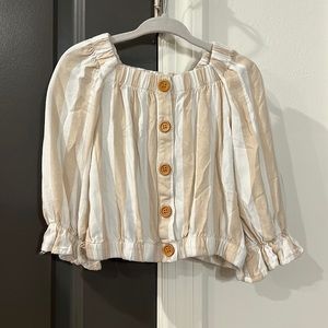 Jessica Simpson toddler linen shirt